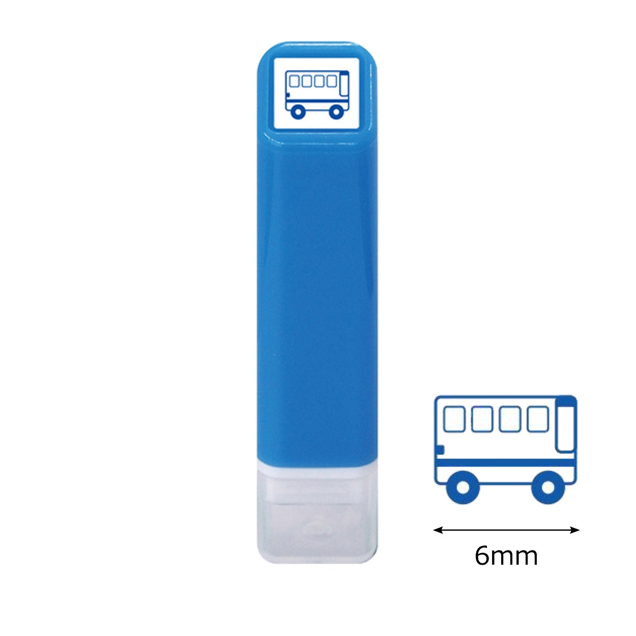 KODOMO NO KAO Mini Self-inking Stamp - Bus – Meowashi