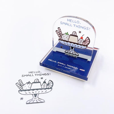 SANBY x Eric Small Things Acrylic Stand Stamp - Pudding eric-ACST-04