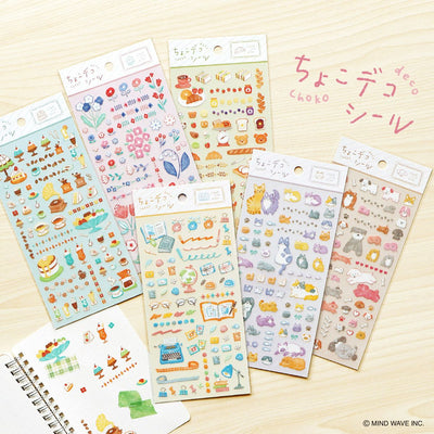 Mind Wave Choko Deco Clear Sticker - Ohana