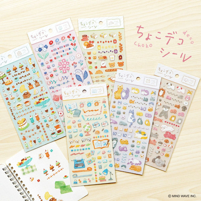 Mind Wave Choko Deco Clear Sticker - Ohana