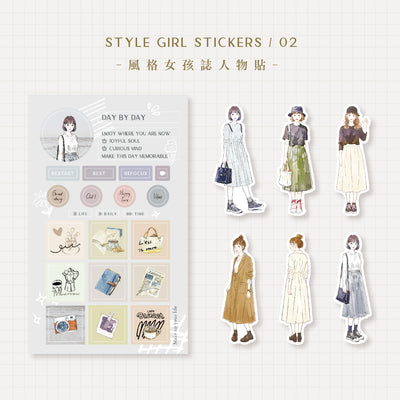 MU Girl Sticker Set #2 BSGS-02