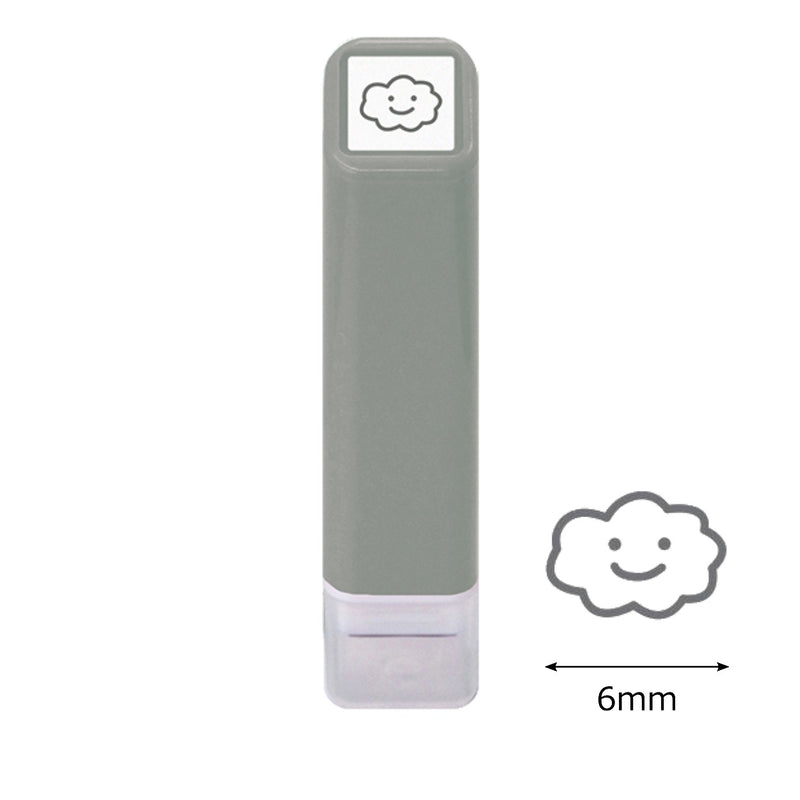 KODOMO NO KAO Mini Self-inking Stamp - Cloud 0556-679