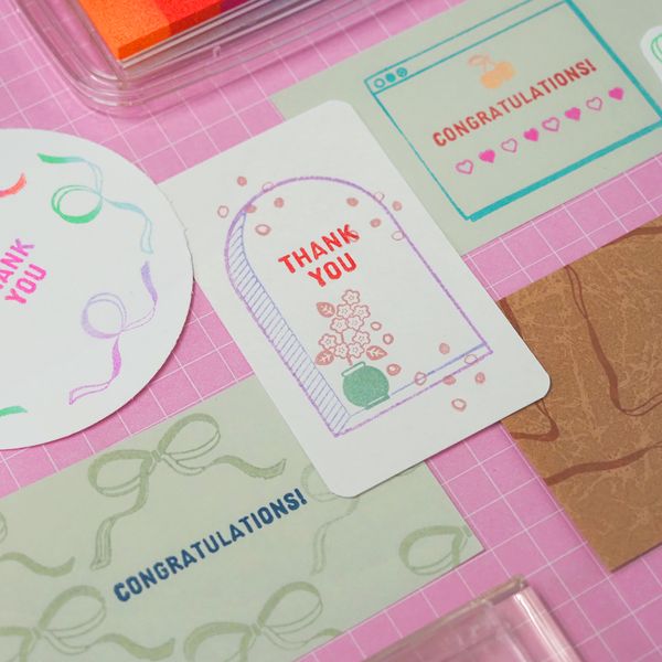 Greeting cards with &