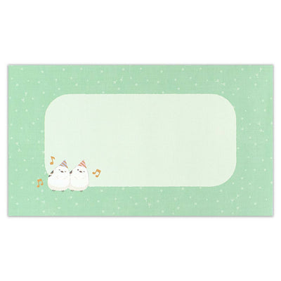 NB 3D Gold Foil Pop-UP Birthday Card and Envelope Set - Shimaenaga 1056301