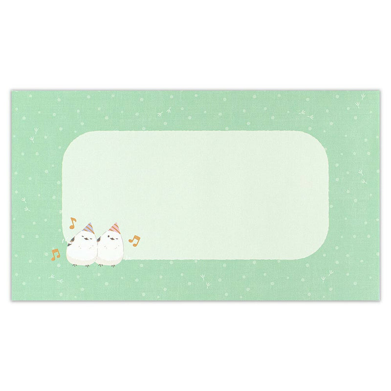 NB 3D Gold Foil Pop-UP Birthday Card and Envelope Set - Shimaenaga 1056301