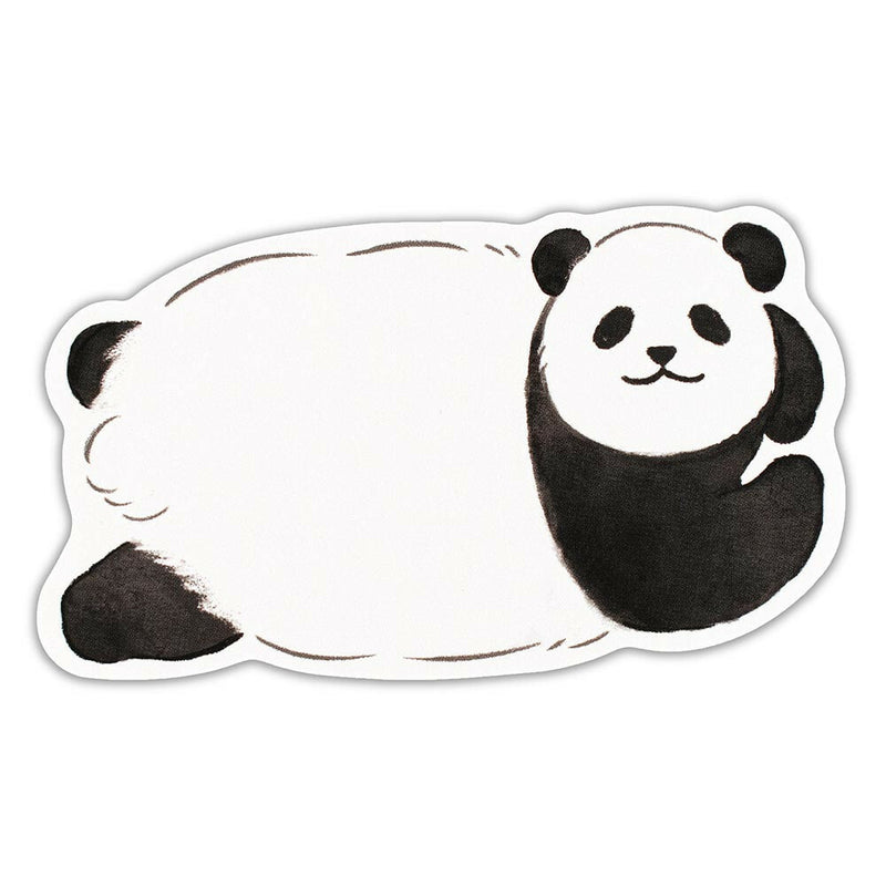 NB Fluffy Animals Message Card - Panda 1204501