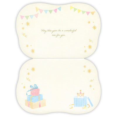 NB Gold Foil Birthday Card - Cat 1206305