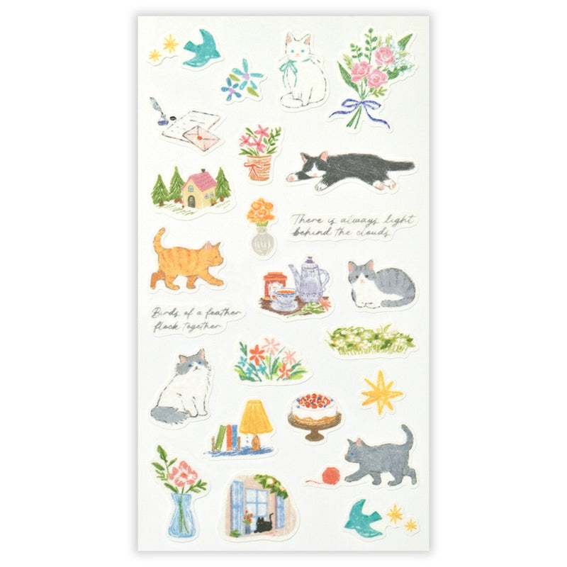 NB Deco Time Sticker - Cat 1294103