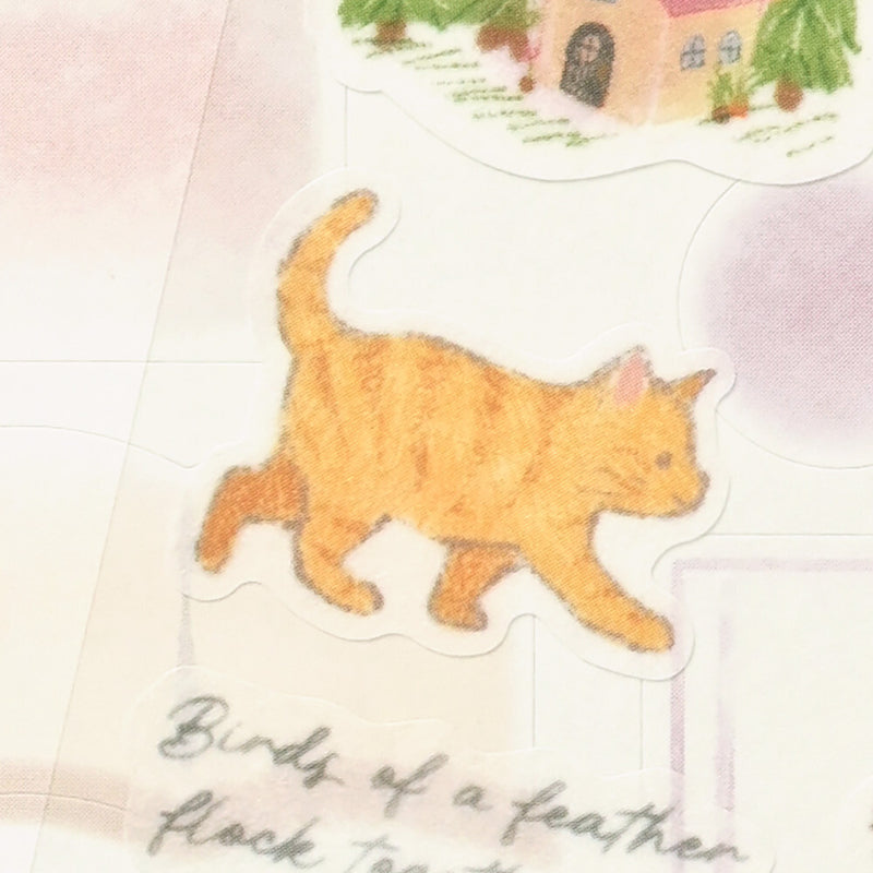 NB Deco Time Sticker - Cat 1294103