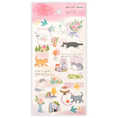 NB Deco Time Sticker - Cat 1294103