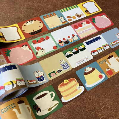 Papier Platz x Concombre Sticky Notes Roll - Sushi