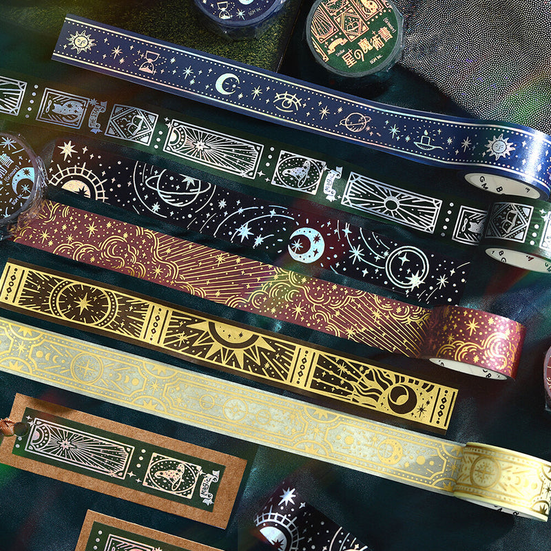 BGM Stellar Grimoire Gold Foil Washi Tape - Sacred