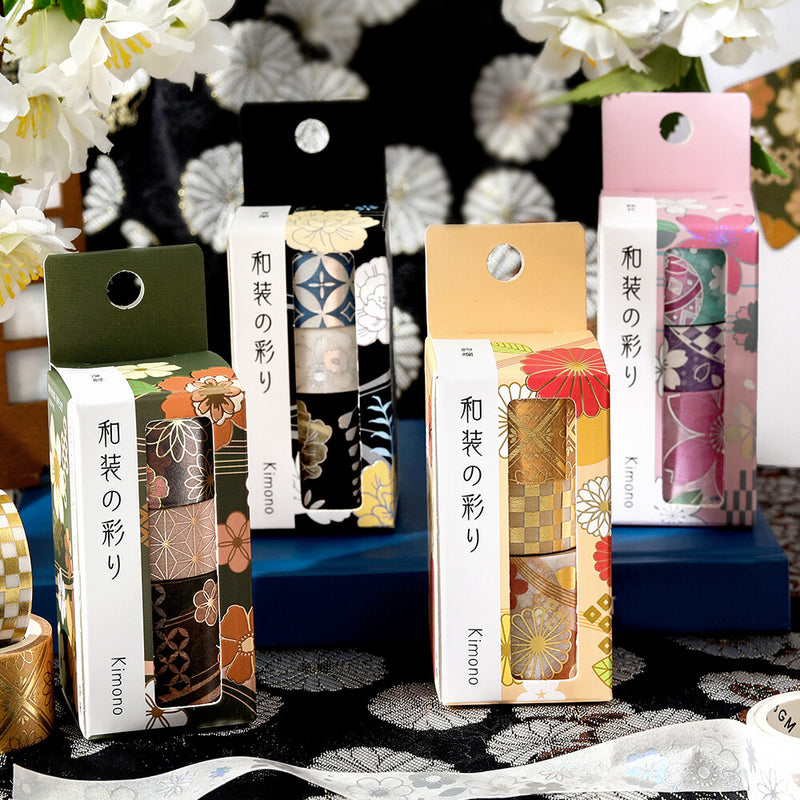 BGM Japanese Kimono Gold Foil Washi Tape - Gorgeous