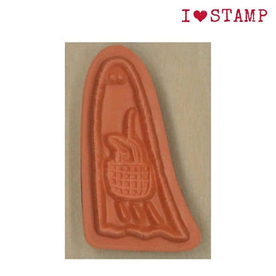 KODOMO NO KAO "I Love Stamp" Rubber Stamp - Ghost (Shopping) 1533-095