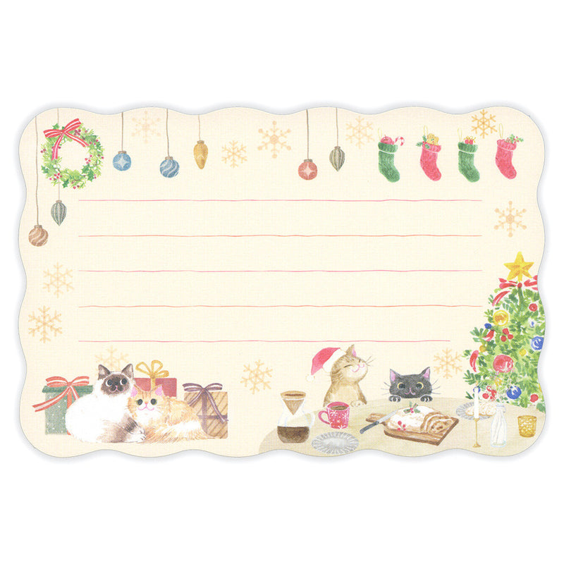 NB 2025 Winter Mini Letter Set - Cat Christmas Party 1682340
