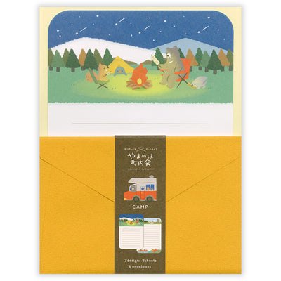 NB Yamanoha Chonaikai Letter Set - Camping 1790101