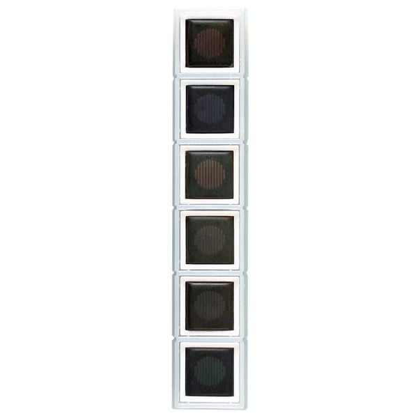 KODOMO NO KAO Pochitto6 Push-Button Self-inking Stamp - Colorful Circle 1850-007