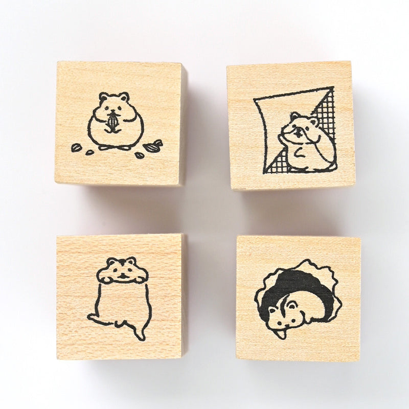 NB Mischief in the Margins Rubber Stamp Set - Hamster 2047702