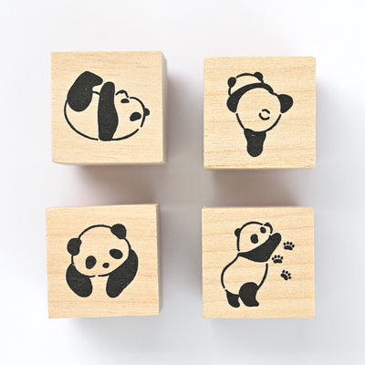 NB Mischief in the Margins Rubber Stamp Set - Panda 2047707