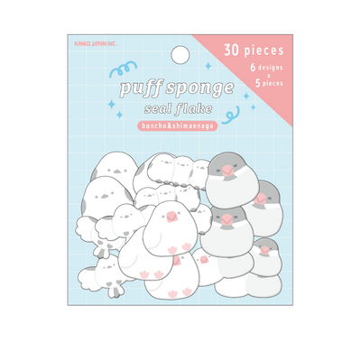 Kamio Puff Sponge Sticker Flakes - Buncho & Shimaenaga 211513