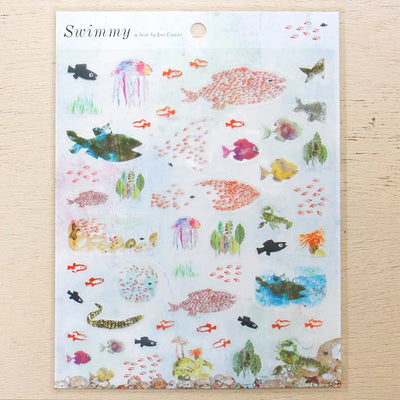 Cozyca Products x Leo Lionni Clear Sticker - Swimmy 22-906