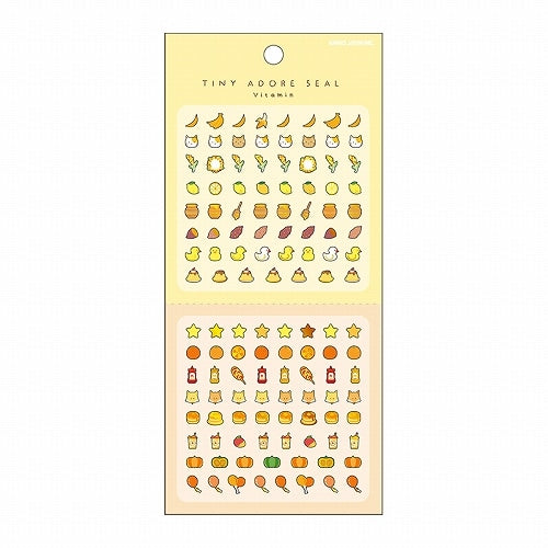 Kamio Tiny Adore Gold Foil Sticker - Vitamin 220049