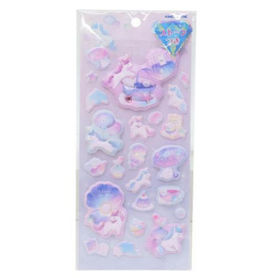 Kamio Puffy Sticker - Clear Tea Time 220298