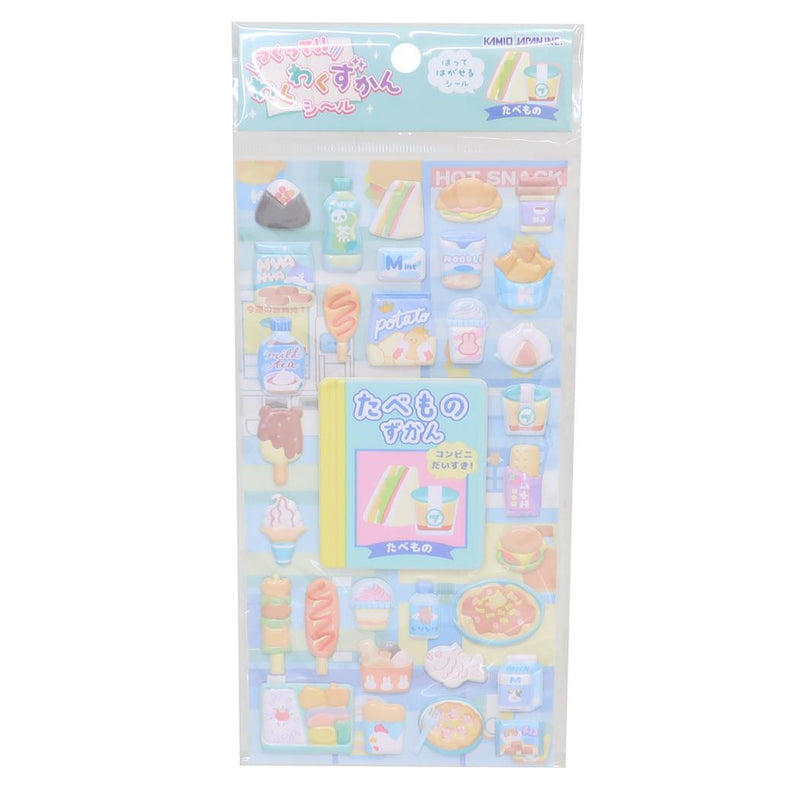 Kamio Wakuwaku Pictutre Book Puffy Sticker - Convenience Store 220735