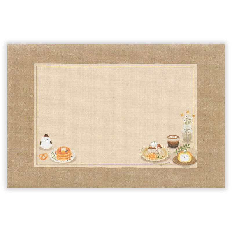 NB Mattari Animals Mini Letter Set - Cafe x Shimaenaga 2312301
