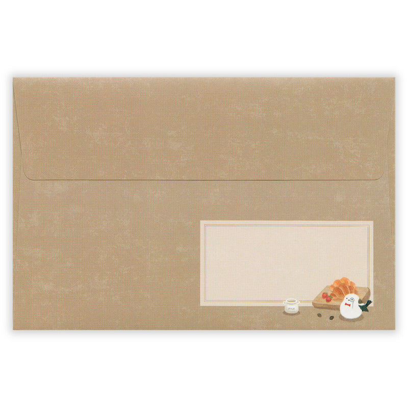 NB Mattari Animals Mini Letter Set - Cafe x Shimaenaga 2312301