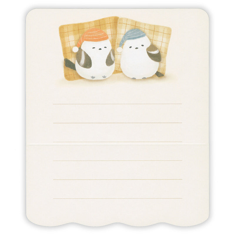 NB Mattari Animals Mini Letter Set - Night Shimaenaga 2312305