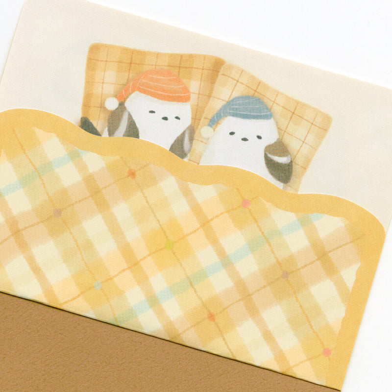 NB Mattari Animals Mini Letter Set - Night Shimaenaga 2312305