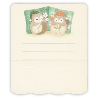 NB Mattari Animals Mini Letter Set - Night Momonga 2312307