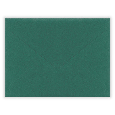 Green envelope on a white background