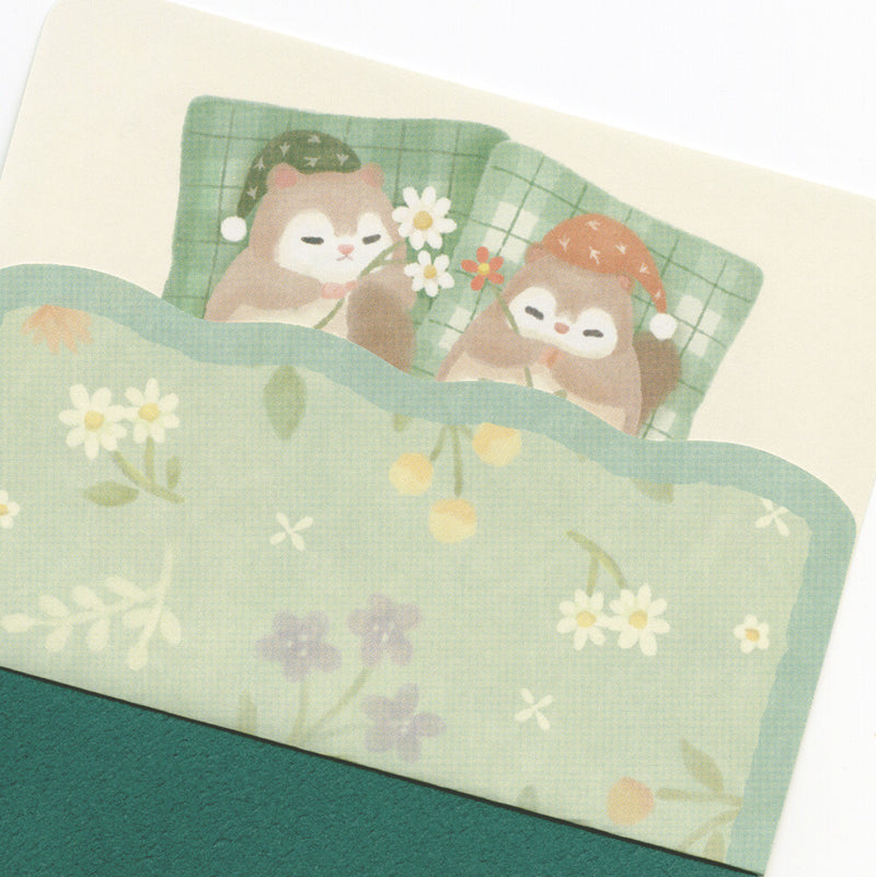NB Mattari Animals Mini Letter Set - Night Momonga 2312307