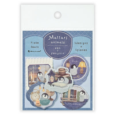 NB Mattari Animals Sticker Flakes - Den x Penguin 2314104