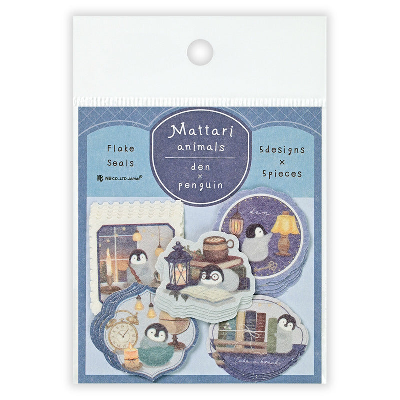 NB Mattari Animals Sticker Flakes - Den x Penguin 2314104