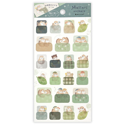 NB Mattari Animals Sticker - Night Momonga 2314107
