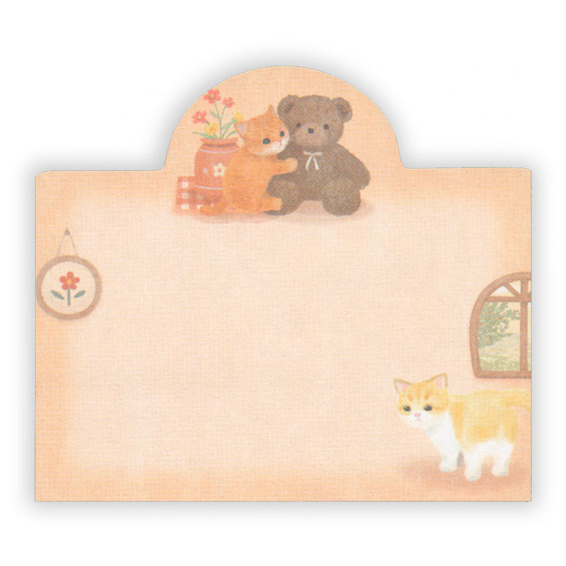 NB Mattari Animals Sticky Notes - Room x Kitten 2314402