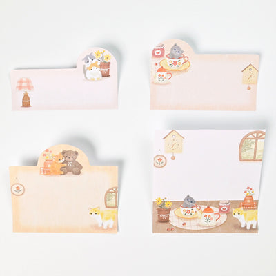 NB Mattari Animals Sticky Notes - Room x Kitten