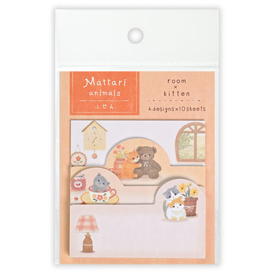 NB Mattari Animals Sticky Notes - Room x Kitten 2314402