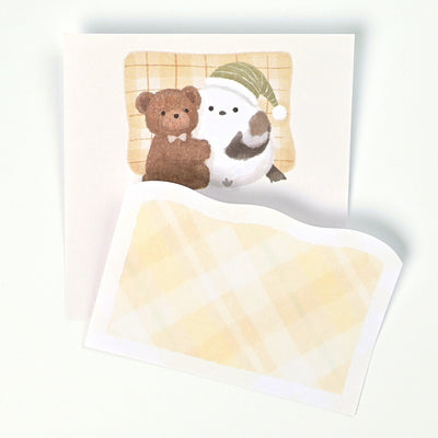 NB Mattari Animals Sticky Notes - Night Shimaenaga 2314405