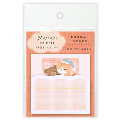 NB Mattari Animals Sticky Notes - Night Kitten 2314406