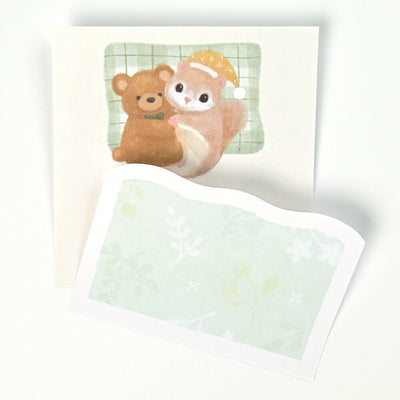 NB Mattari Animals Sticky Notes - Night Momonga 2314407