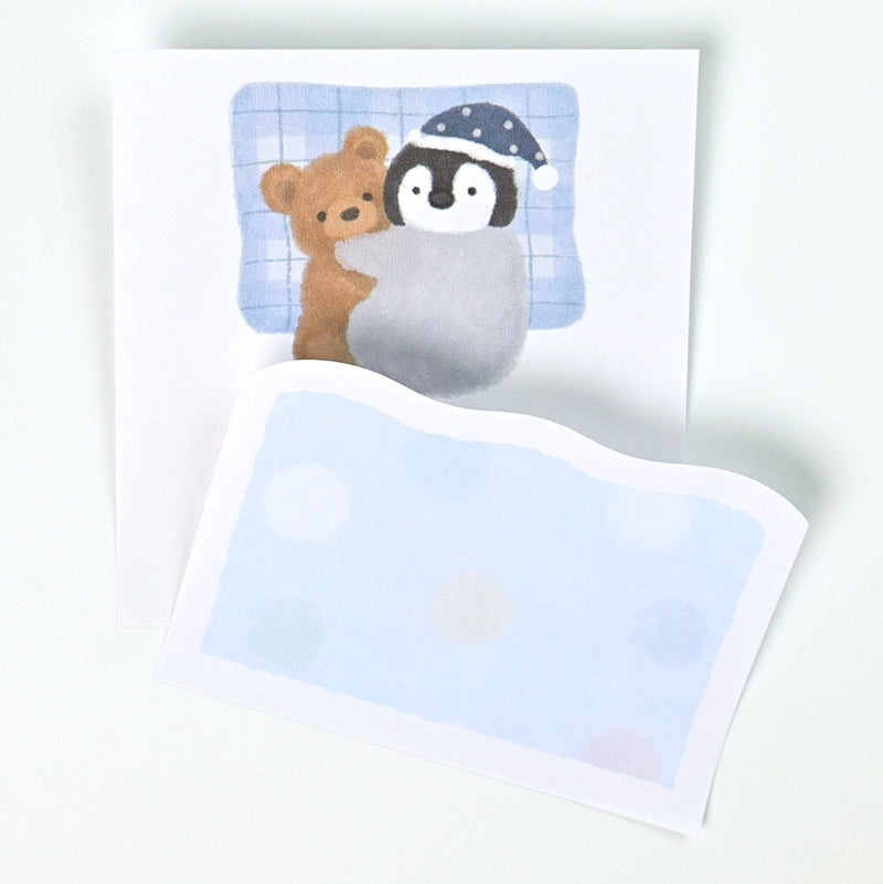 NB Mattari Animals Sticky Notes - Night Penguin 2314408