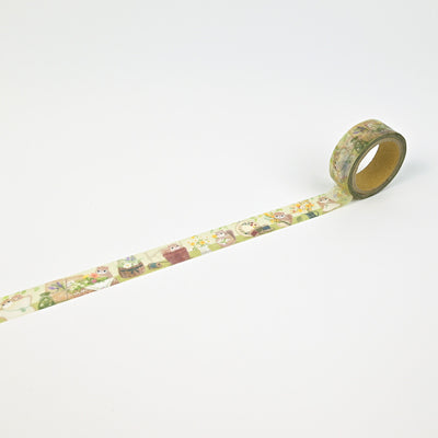 NB Mattari Animals Washi Tape - Flower x Momonga 2315203