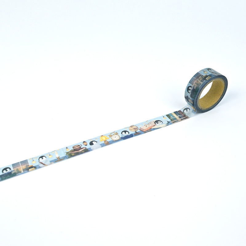 NB Mattari Animals Washi Tape - Den x Penguin 2315204
