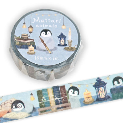 NB Mattari Animals Washi Tape - Den x Penguin 2315204