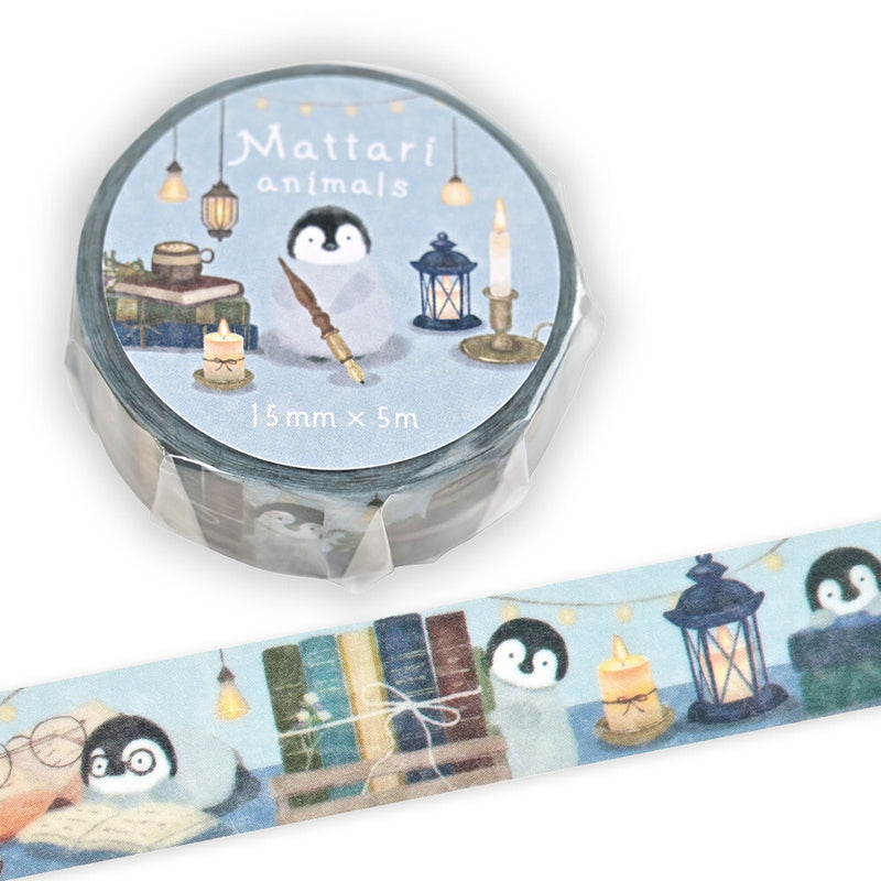 NB Mattari Animals Washi Tape - Den x Penguin 2315204