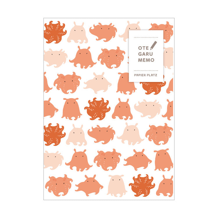 Papier Platz x Kayochop Otegaru Memo Pad - Flapjack Octopus  37-519